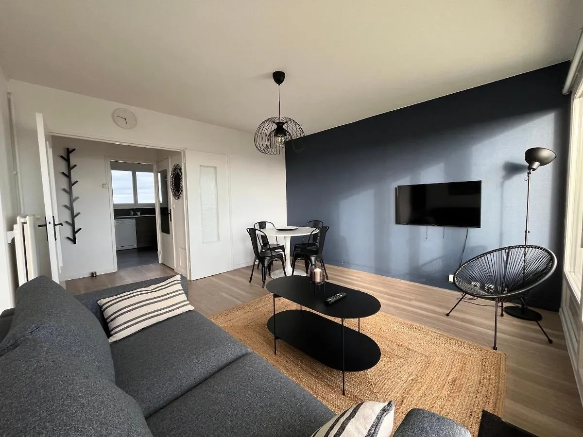 Nouveau! Appartement Vue Mer 180° Et Place Parking Brest France
