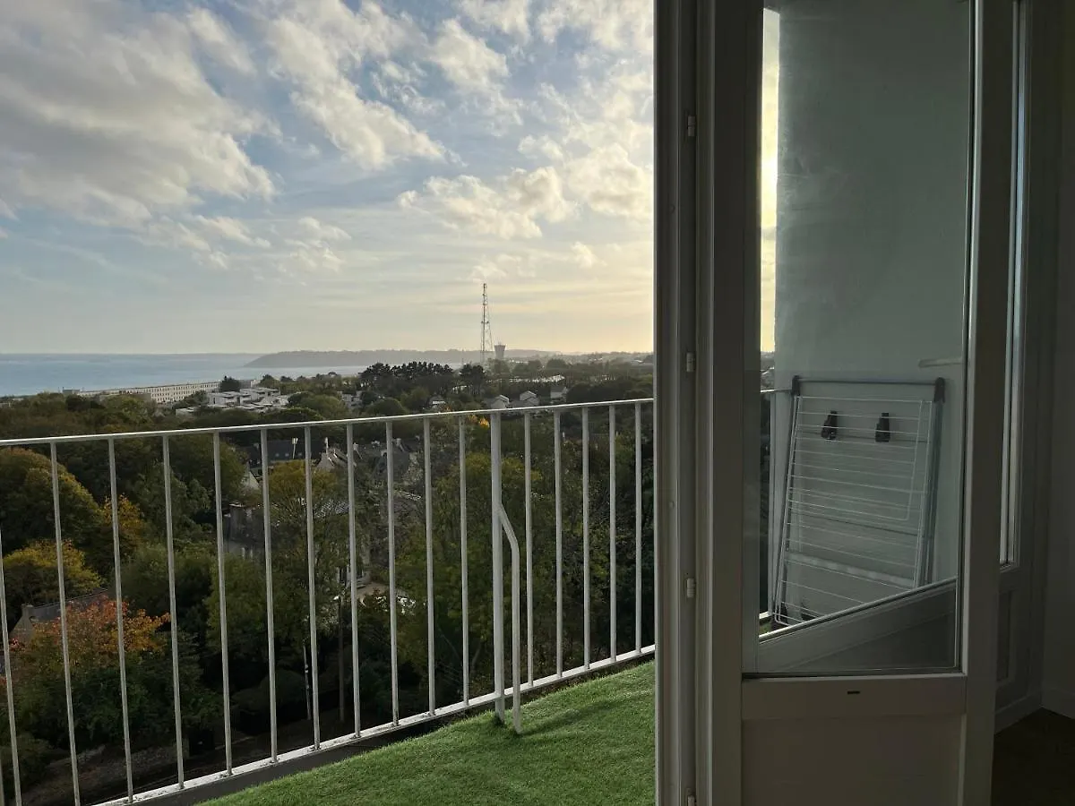 Apartment Nouveau! Appartement Vue Mer 180° Et Place Parking Brest France
