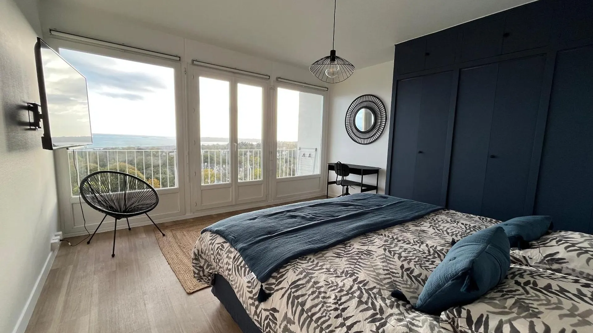 Apartment Nouveau! Appartement Vue Mer 180° Et Place Parking Brest