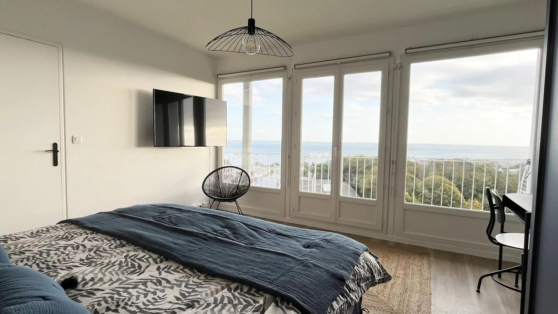 Nouveau! Appartement Vue Mer 180° Et Place Parking Brest